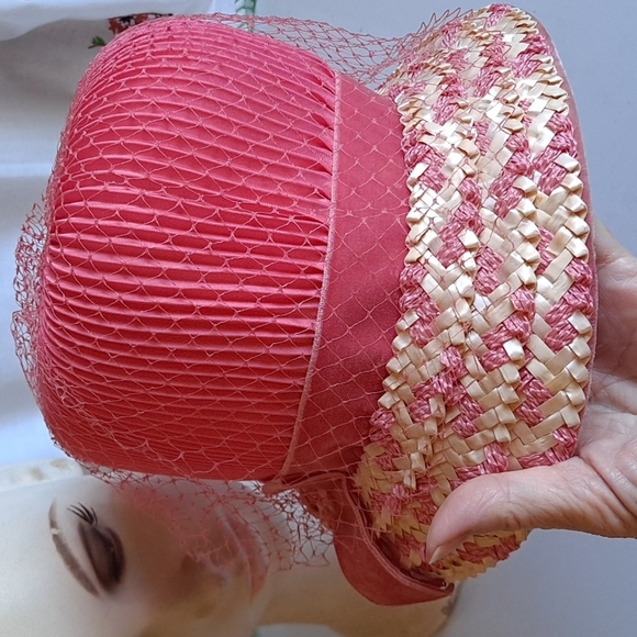 Vintage 1960s Pink Hat - Picture 13 of 13